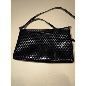 Kate Spade Amy Beale Street Crossbody Bag In Black Patent Leather Purse